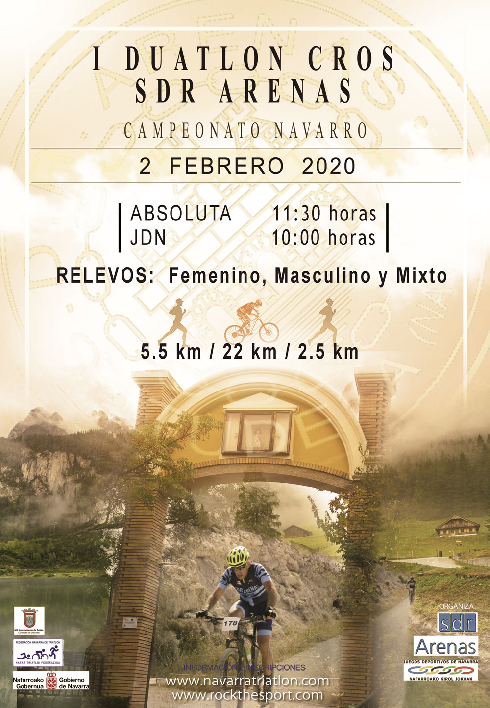 Inscripciones abiertas Duatl&oacute;n Cross Tudela (2 de febrero)